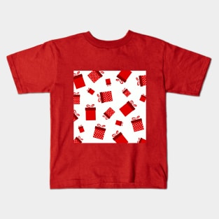 Christmas gifts pattern Kids T-Shirt